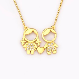 Moda Luxo Cristal Zircon Meninos E Meninas Colar Pingente Em Forma De Coração Romântico Amante Jóias De Presente Acessórios em Oferta na Shopee