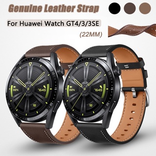 Pulseira De Couro Para Huawei Watch GT6 GT5 GT4 GT 6 5 3 2 Pro 46mm 22mm Substituição Universal Relógio GT6pro 4 Cinto em Oferta na Shopee