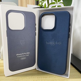 Capas Magnéticas Originais Magsafe FineWoven Para iphone Apple 15 Pro Max 15Pro 15Plus Sem Fio Proteção Contra Queda De Carga Com Caixa De Logotipo