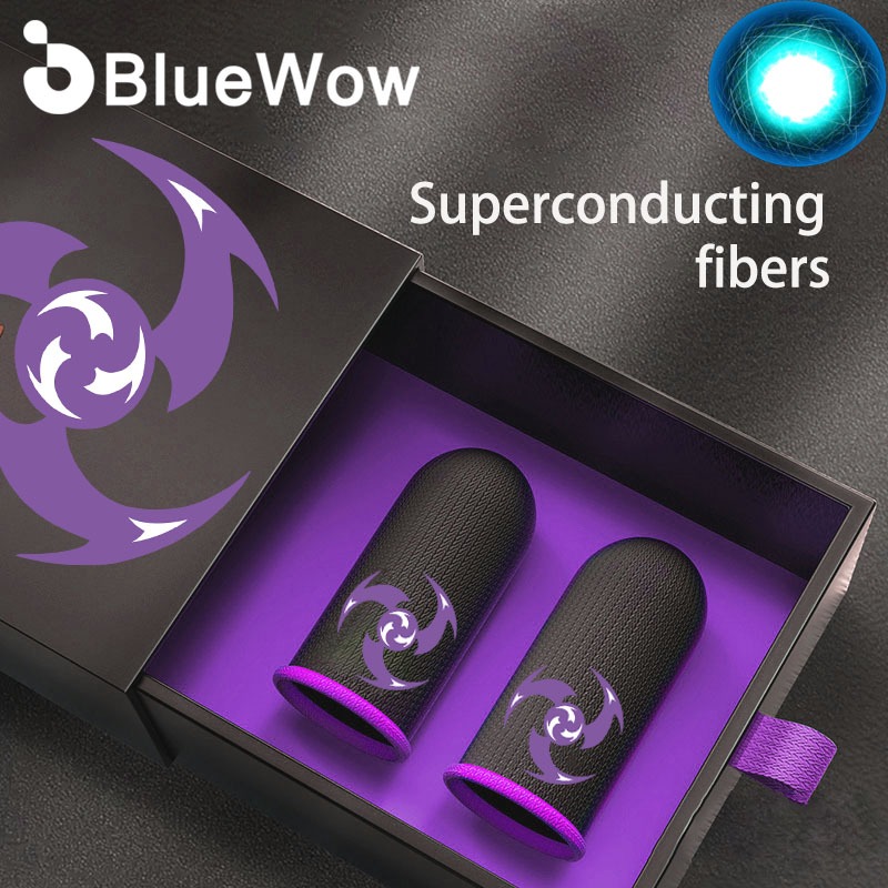 Bluewow À Prova De Quebra-Cabeça De Pílula Espiraleletro Jogo Profissional Manga De Dedo Nano Fibra Respirável Suor Jogo em Oferta na Shopee