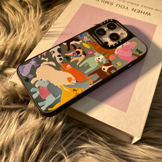 Capinha iphone 11/12/13/14/15 Pro max Espelho de cachorro fofo Aplicável ao iPhone 11,12,13,14,15,11PM,12PM,13PM,14PM,15PM