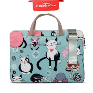 Bolsa para notebook Saco diagonal Bolsa Gatinho bonito dos desenhos animados 13.3 11 12 15.6 Polegadas