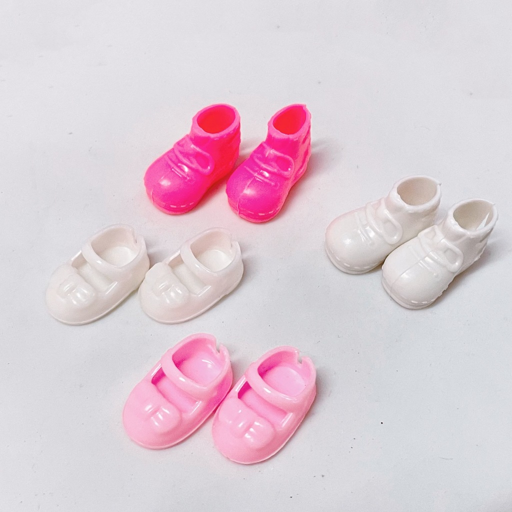 10 Pares De Sapatos De Moda Colorful Assorted Shoes Multi-Style Cute Mini Doll Para Boneca Chelsea 16 cm
