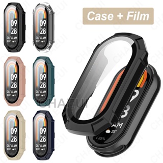 Protetor De Tela Capa Completa PC Protetora Com Filme Para Xiaomi Smart Band 10 9 8 7 / Mi Band 6 5 4 3 em Oferta na Shopee