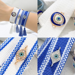 Pulseiras De Olhos Maléficos Encanto Ajustáveis Presentes De Jóias