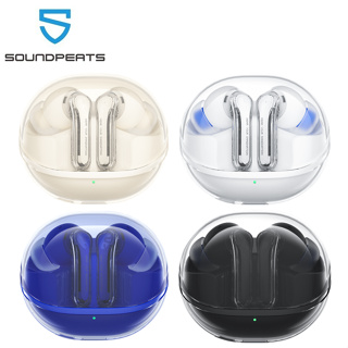 SoundPEATS Clear Bluetooth 5.3 Eabuds Fones De Ouvido De Microfone Duplo Modo De Jogo em Oferta na Shopee