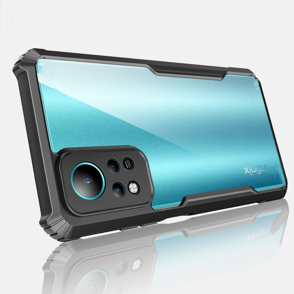 Capa De Telefone Transparente À Prova De Choque Infinix HOT 11S NFC 11 10T 10S 10i 10 9 Tampa Protetora Do Pára-Choques