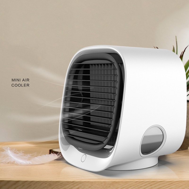 2023 Novo Estilo Ventilador de Refrigeração de Água Ventilador de Ar Condicionado Portátil Ventilador de Ar Condicionado Pequeno usb Refrigerador de Ar