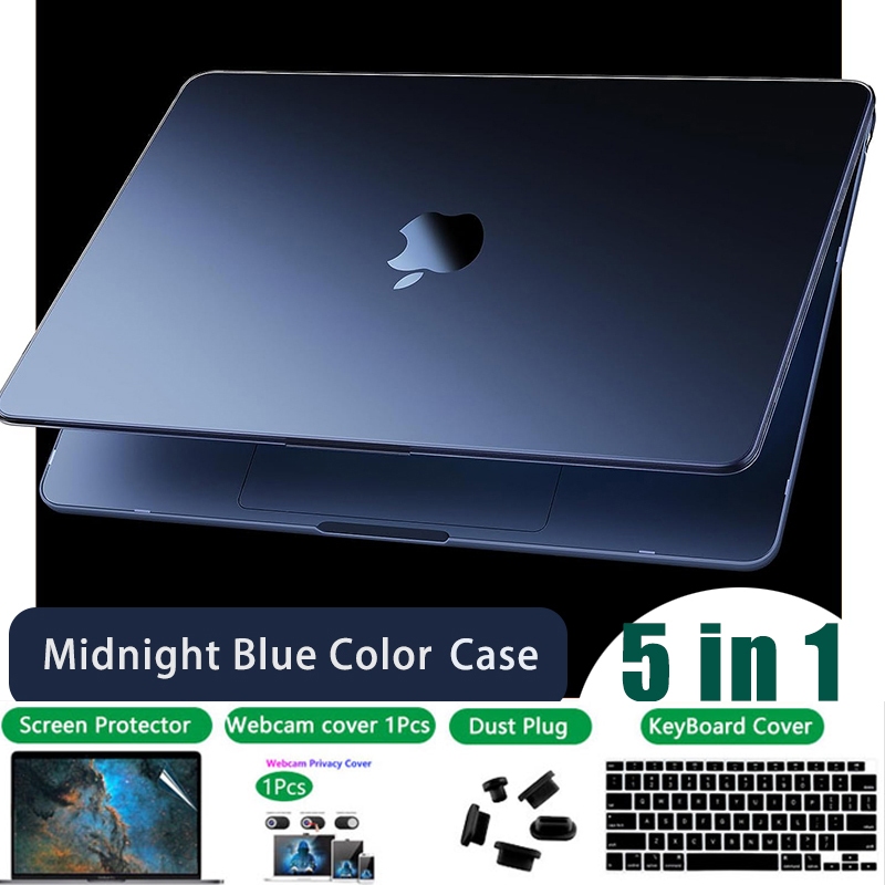 Aparência Oficial De Metal Da Meia-Noite Para MacBook Neo A3404 Air M5 M4 M3 M2