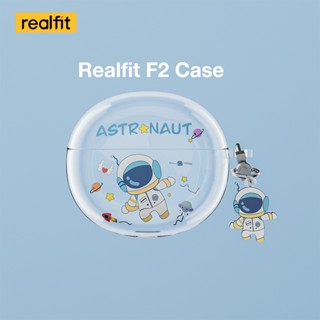 Realfit F2/F2 Pro Caixa Protetora Para Fone De Ouvido De Desenho Animado