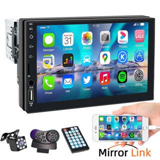 Central Multimídia 1 Din 7 Polegadas MP5 Bluetooth USB/AUX/TF Mirrorlink Com Tela De Toque em Oferta na Shopee