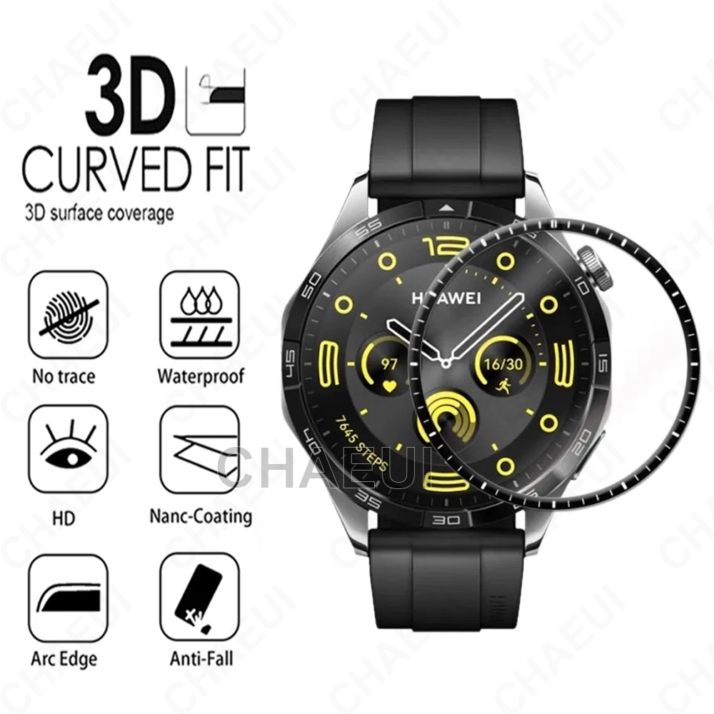 Capa De Película Protetora De Tela 3D Para Huawei Watch GT GT2 GT3 SE GT4 GT5 GT6 Pro 46mm 42mm 43mm 41mm GT2E em Oferta na Shopee