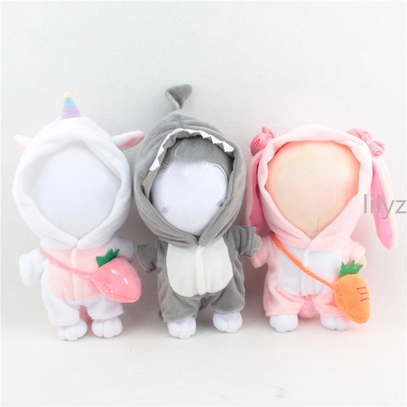 Stray Kids Skzoo Plush Clothes 20cm Idol Doll Roupas Bonecas Dinossauro Tubarão Acessórios Fans Gift