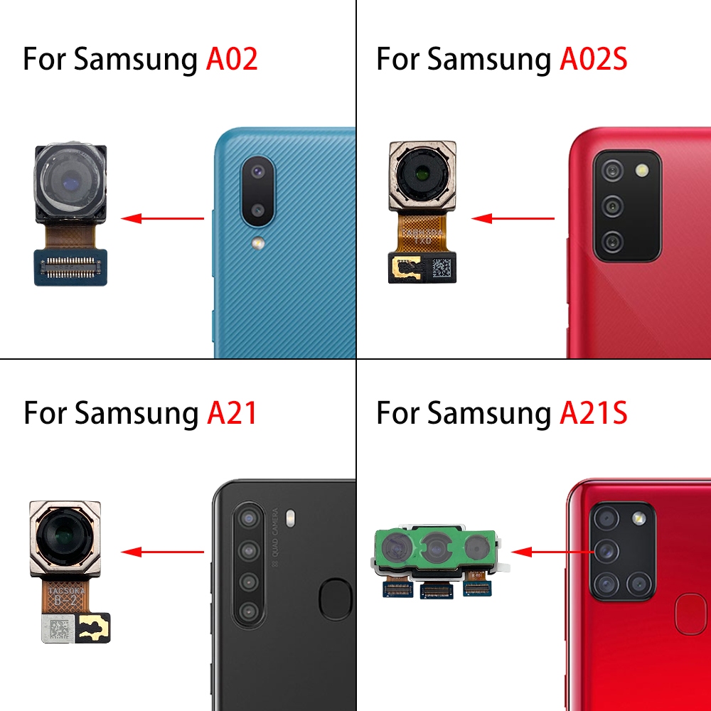 Câmera Samsung A02 A02S A03 Core A03S A12 A21 A21S Frontal/ Traseira