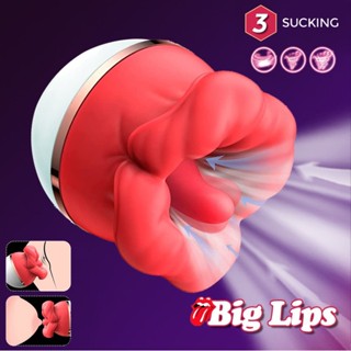 Vibrador Chupador De Língua De Brinquedo Sucção Mamilo Feminino Rosa 3D Estimulador Sem Fio Massajador Anal Love Sex Toys Clitoris Suck