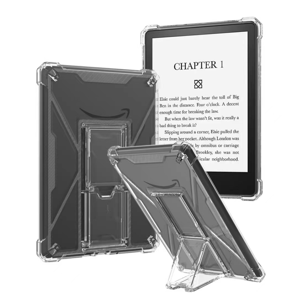 Kindle 6.0 Polegadas (11a Geração-2022 Lançamento) , Paperwhite 6.8 " Translúcido Slim PC Protector Back Cover Para 4/10a Clear