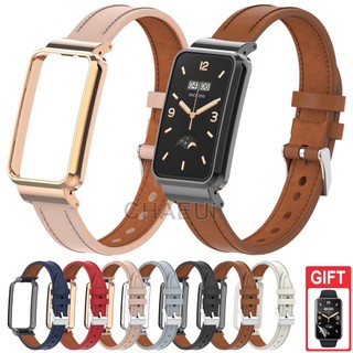Pulseira De Couro Substituição Para Xiaomi Smart Band 7 8 9 Pro / Xiaomi Smart Band 8 9 Active