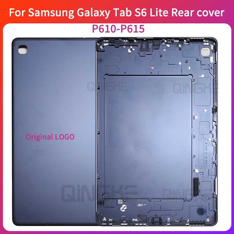 Para Samsung Galaxy Tab S6 Lite 10.4 SM-P610 P615 P610 P615 Tampa Traseira Da Bateria Caixa Reparo Porta