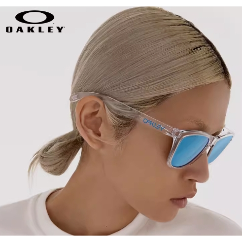 Oakley Oakley Óculos de sol casuais Oakley Óculos de sol masculinos Pele de rã feminina 9245Pele de rã