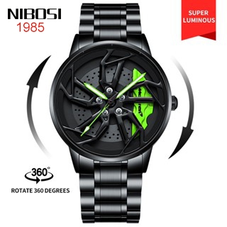 Relógio de Roda Nibosi High-End Genuíno McLaren540C Relógio de Esqueleto Tridimensional - Watches