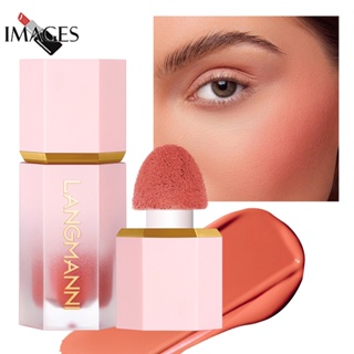 Maquiagem HANDAIYAN Oito-Cores Blush Líquido Brilhante Cor Natural Imagem Líquida em Oferta na Shopee