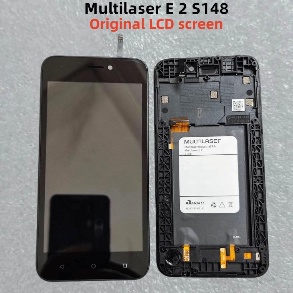 5.0 " Para Multilaser E 2 S148 Tela LCD Digitalizador De Sensível Ao Toque Telefone Celular E2 Telas Painel De Vidro Peças De Reparo Do Sensor P9148 P9149