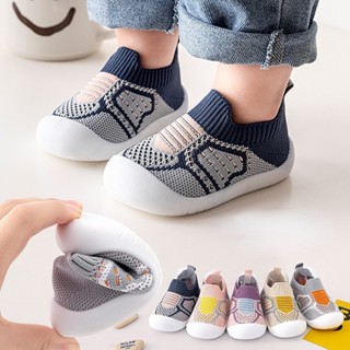 Sapatos de Bebê Toddler / Baby Antiderrapantes de Borracha para Crianças Meias de Malha / Soft Elastic, Ambos Ambos Ambos podem usar