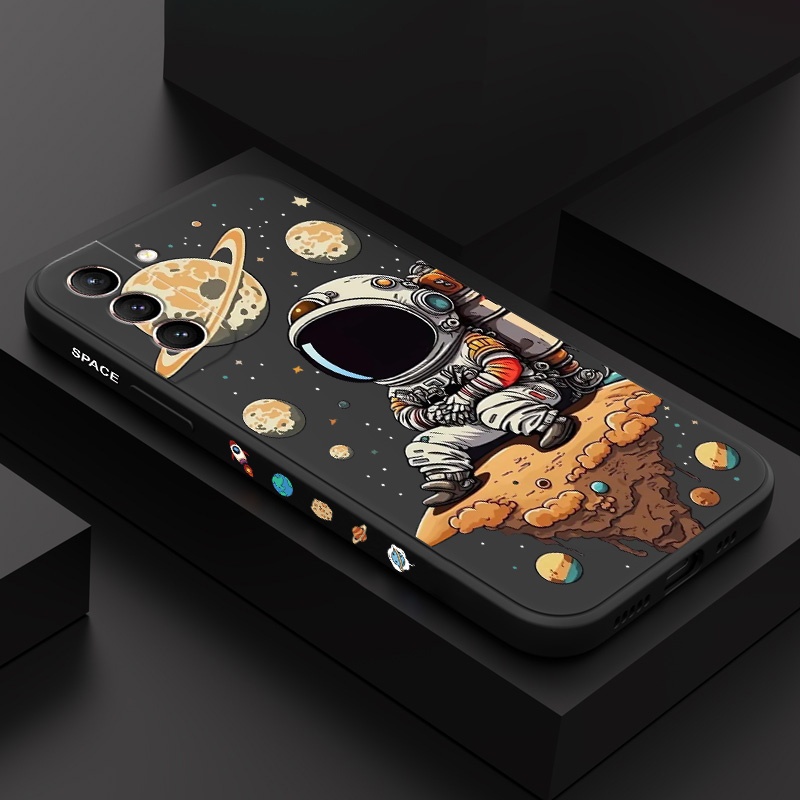 Capa De Telefone Para Samsung Galaxy S21 S20 FE Ultra Plus 5G Saturno Fofo Crianças Bonitas em Oferta na Shopee