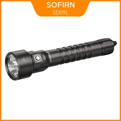Sofirn SD09L 6800 Lumens Luz Submersível Super Brilhante LED Com Potência Recarregável , Tocha IPX8 À Prova D'água Para Mergulhos Noturnos Em Cavernas