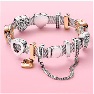 S925 Sterling Silver Flat Chain Series Love Mother