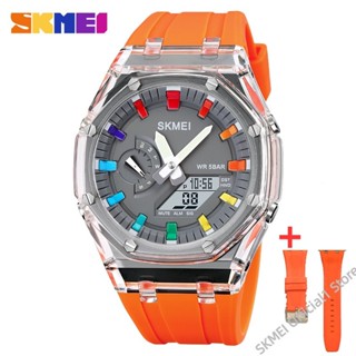 SKMEI 2100 Homens Ao Ar Livre Digital Colorful LED À Prova D