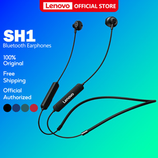 Lenovo SH1 Fone De Ouvido Sem Fio Com Bluetooth 5.0 Esportivo Bateria Longa