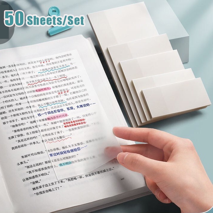 50 Folhas Adesivas Transparentes Para Animais De Estimação/Artigos De Estudantes