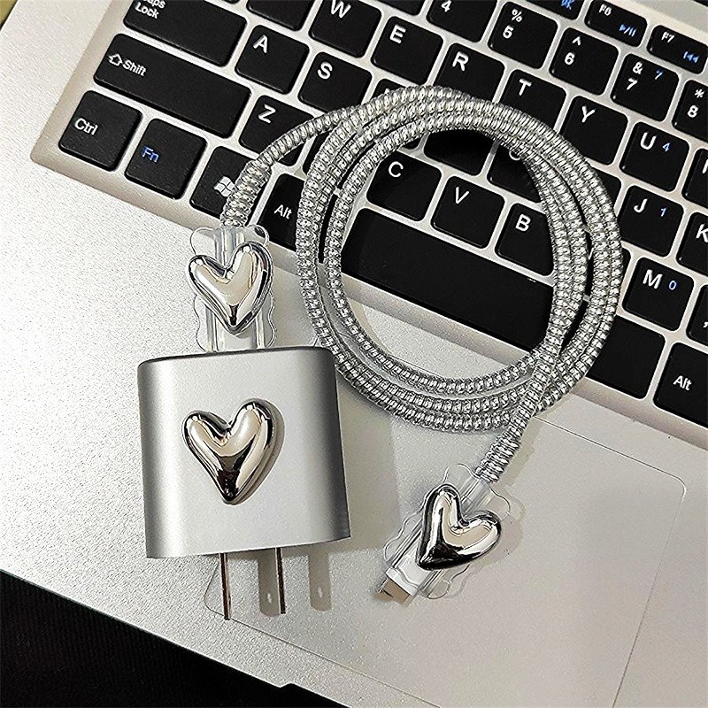 Capa Protetora Carregador IPhone Bonito USB / USB-C Protetor De Fio Telefônico Para iPhone 11 12 13 14 15 17 Pro Max " .