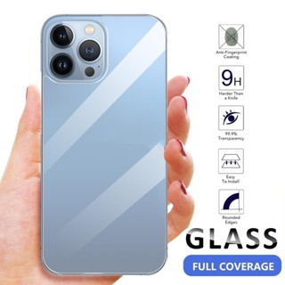 Filme traseiro do telefone móvel O protetor de tela de vidro temperado claro é adequado para IPhone 15 14 13 12 11 Pro Max XR X XS Max 7 8 14 15 Plus 6s 12 13 Mini