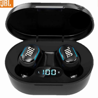 TWS E7S Fone De Ouvido Bluetooth Composto Estéreo Esportivo Com Microfone Cancelador De Ruído