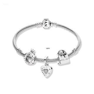 hotsam fsahion berloque Moda Com 925 Pingentes Encantam Bracelete De Bricolage