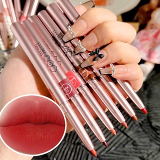 Delineador labial giratório/caneta batom/à prova d