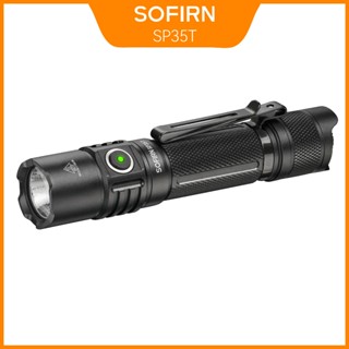 Lanterna LED Táctil Sofirn SP35T 3800 Lumen Com Porta Recarregável USBC Alimentada Por Bateria Única De 21700