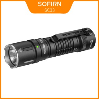 Sofirn SC33 Cree XHP70.3 Lanterna De LED HI 5200lm Potente Recarregável 21700 USB C Com Interruptor E De Cauda