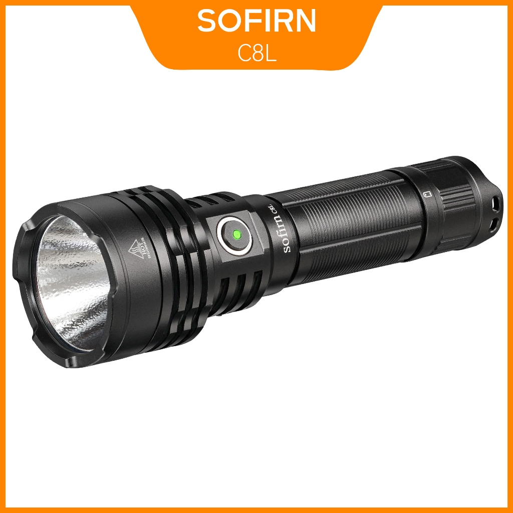 Sofirn Potente Lanterna Tática C8L Recarregável De 3100lm Com XHP50D HI Led Jogando 530 Metros No Acampamento Exterior Caminhadas De Emergência Alimentada Por 21700 Bateria em Oferta na Shopee