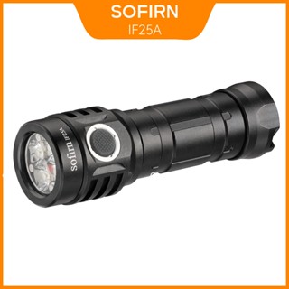 Sofirn IF25A Lanterna Super Brilhante 3800 Lúmen Anduril Drive De Luz Forte Recarregável 4.000k & 6500K Opções De Temperatura De Duas Cores