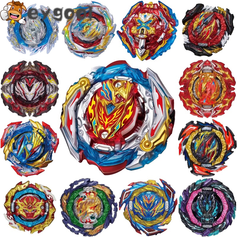 DB Single Spinning tops Burst B-201 Zest Aquiles-200 Xiphoid Xcalibur-193 Ultimate Valkyrie Metal Top