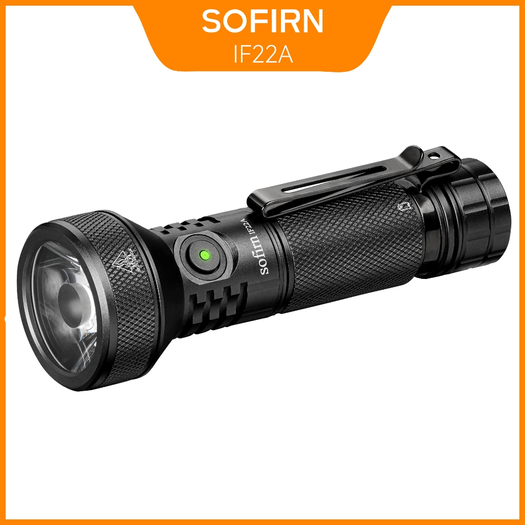 Sofirn Lanterna Led Prata If22A Super Brilhante 2100lm Edc Sft40 Led Usb-C Recarregável em Oferta na Shopee
