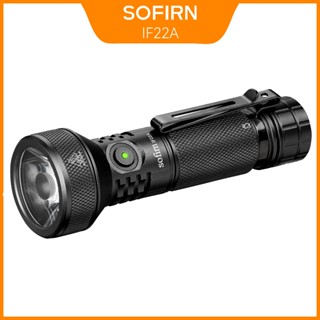 Sofirn IF22A 21700 Lanterna LED Super Brilhante 2100lm EDC Tocha Luz SFT40 USB-C Recarregável Com Indicador De Energia A