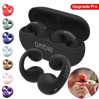 Fone De Ouvido Sem Fio Ambie Sound Earcuffs Bluetooth 5.2 IPX5 Fone Esporte À Prova D