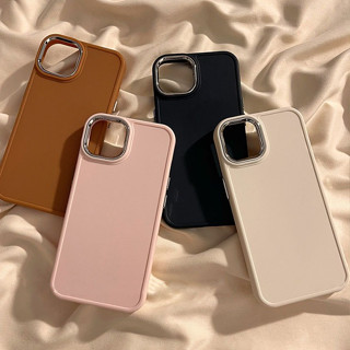 Cor sólida simples de alta qualidade Adequada para iphone14promax Apple 13 Capa para telefone resistente a choques 12 Novo Estilo 15 Capa macia