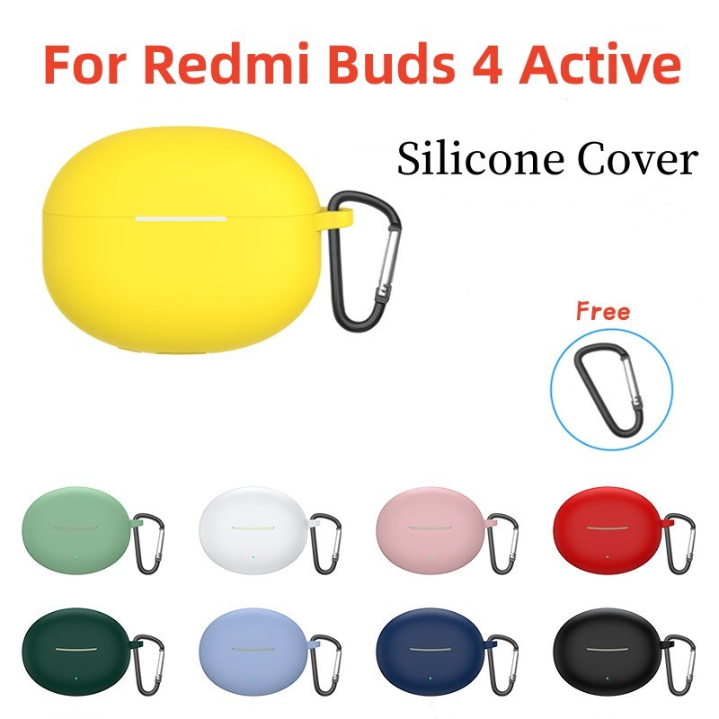 Capa Macia Para Fone De Ouvido TPU Redmi Buds 4 Acessórios De Cobertura Da Caixa De Carga Protetora Ativa Xiaomi 4Active pro