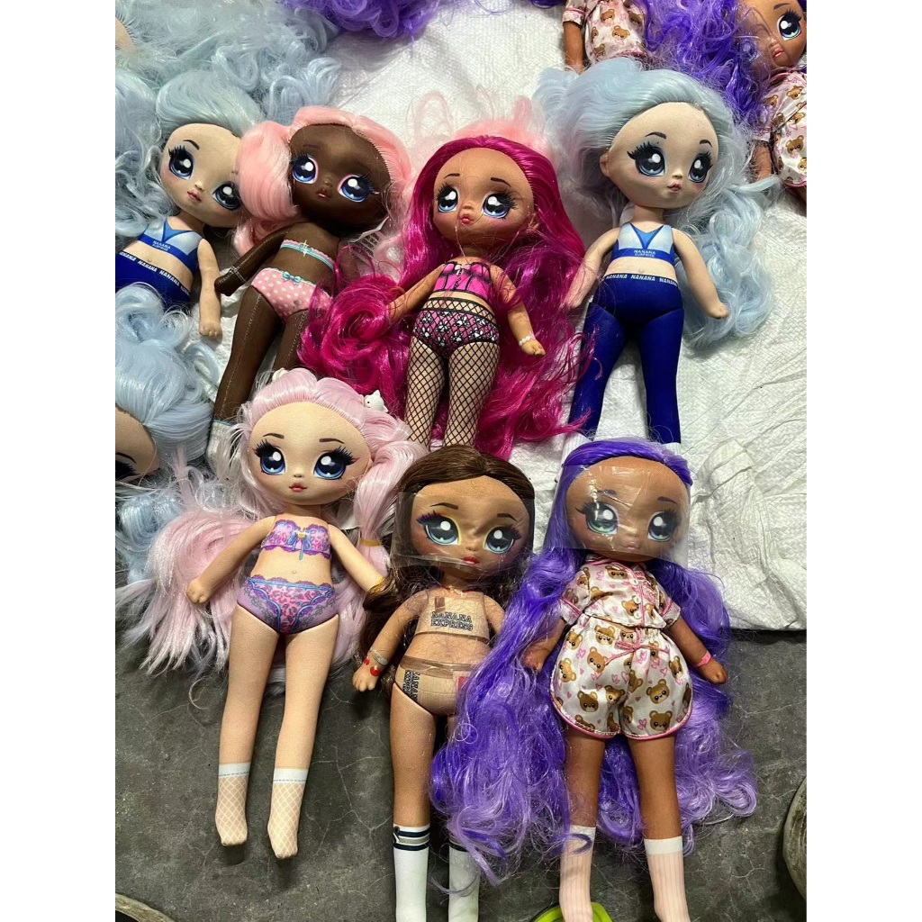 Boneca Nana Boneca Boneca Boneca Boneca Boneca de pelúcia Boneca de pelúcia Boneca de brinquedo Barbie Boneca morcego Arco-íris