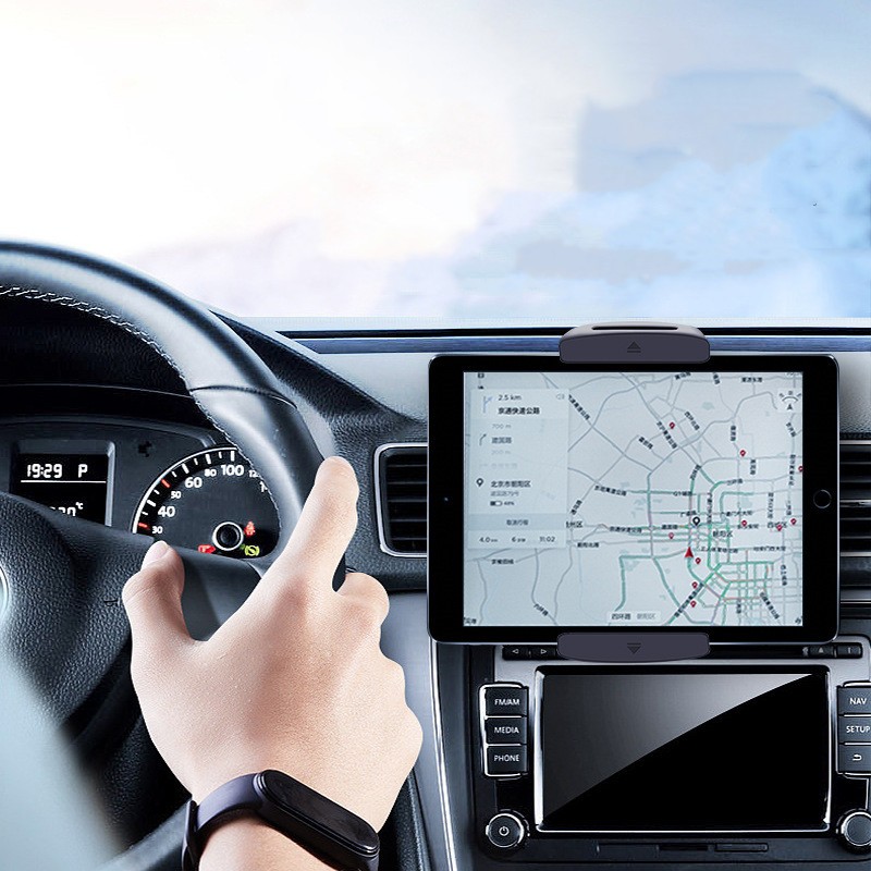 Suporte para Tablet Ventosa Carro Carro Tablet Clipe Dobrável Porta Tablet Giratório Centro do Carro Porta Tablet Porta Carro Suprimentos para Carro